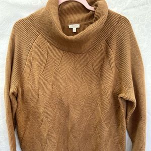 COWLNECK PULLOVER sweater Talbots XLP